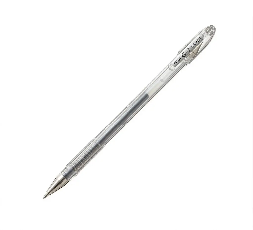 BOLÍGRAFO PILOT G-1 PLATA