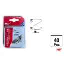 IMPERDIBLE METÁLICO PLATEADO 38MM PACK 40 UDS