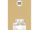 LAMINA FIELTRO ACRÍLICO BEIGE 30x45 CM 160 g/m² PACK 10 UNIDADES INNSPIRO