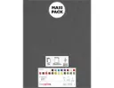 LAMINA FIELTRO ACRÍLICO GRIS 30x45 CM 160 g/m² PACK 10 UNIDADES INNSPIRO