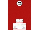 LAMINA FIELTRO ACRÍLICO ROJO 30x45 CM 160 g/m² PACK 10 UNIDADES INNSPIRO