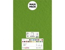 LAMINA FIELTRO ACRÍLICO VERDE CITRICO 30x45 CM 160 g/m² PACK 10 UNIDADES INNSPIRO