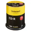 INTENSO CD-R 700MB-80MIN TUBO 100 UNIDADES