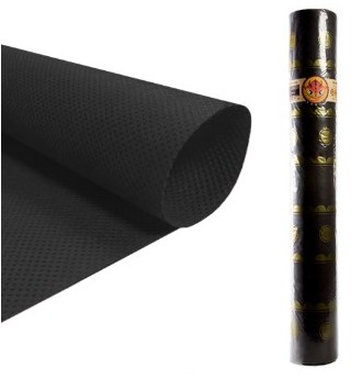 TELA ROLLO TEJIDO ROYAL BONDY 80X25M NEGRO