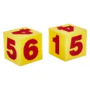 DADOS GIGANTES DE FOAM 12,5CM SET 2UDS