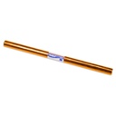 PAPEL CELOFÁN NARANJA INETA ROLLO 50 CM × 65 TREPADO 25HOJAS