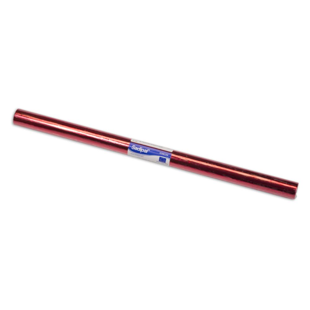 PAPEL CELOFÁN ROSA INETA ROLLO 50 CM × 65 TREPADO 25HOJAS
