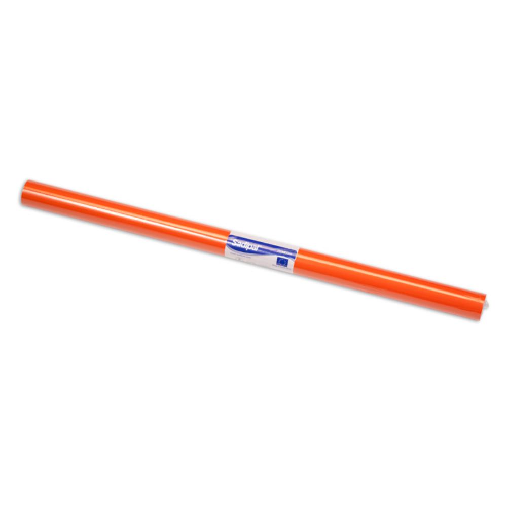 PAPEL CHAROL NARANJA ROLLO 50CM×16,25M