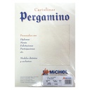 PAPEL PERGAMINO DIN A4 TROQUELADO 125 g/m² PIEL DE ELEFANTE COLOR HUESO PACK 25 HOJAS