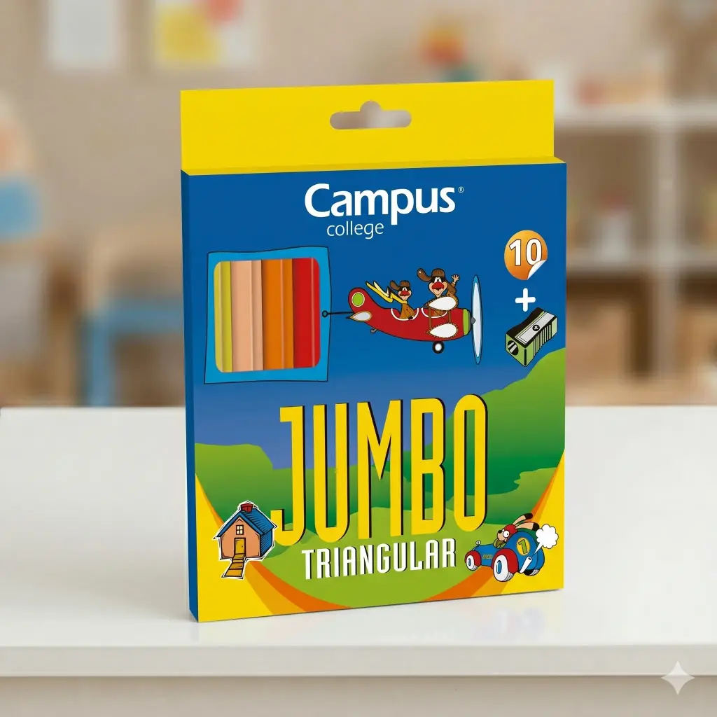 LAPICES CAMPUS JUMBO TRIANGULAR