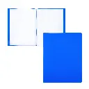 CARPETA DE FUNDAS RAYLU PAPER PREMIUM A5 10 FUNDAS AZUL