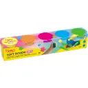 PASTA DE MODELAR BLANDIVER 5 COLORES NEÓN ×110 GRAMOS
