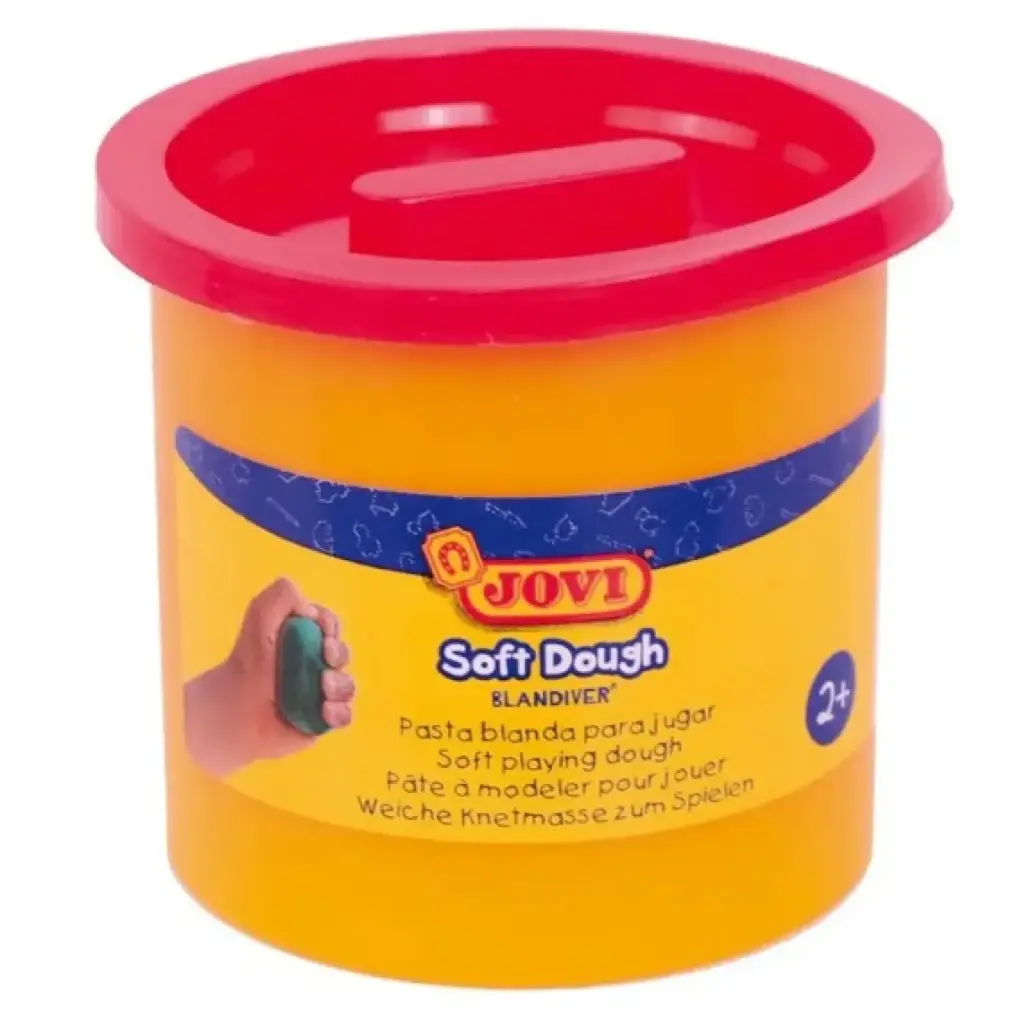 PASTA BLANDA ROJO FLUOR SOFT DOUGH BLANDIVER BOTE 460G