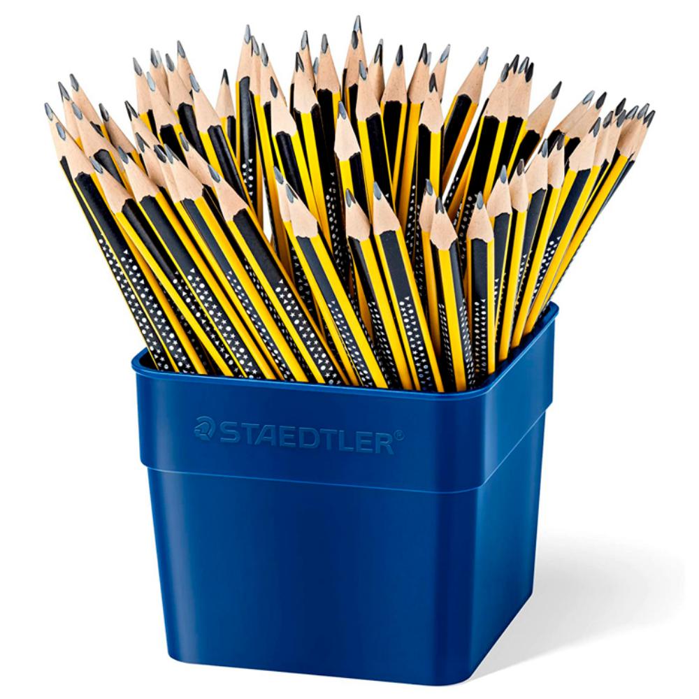 LÁPICES DE GRAFITO STAEDTLER 183 TRIPLUS SLIM HB BOTE 72 UNIDADES