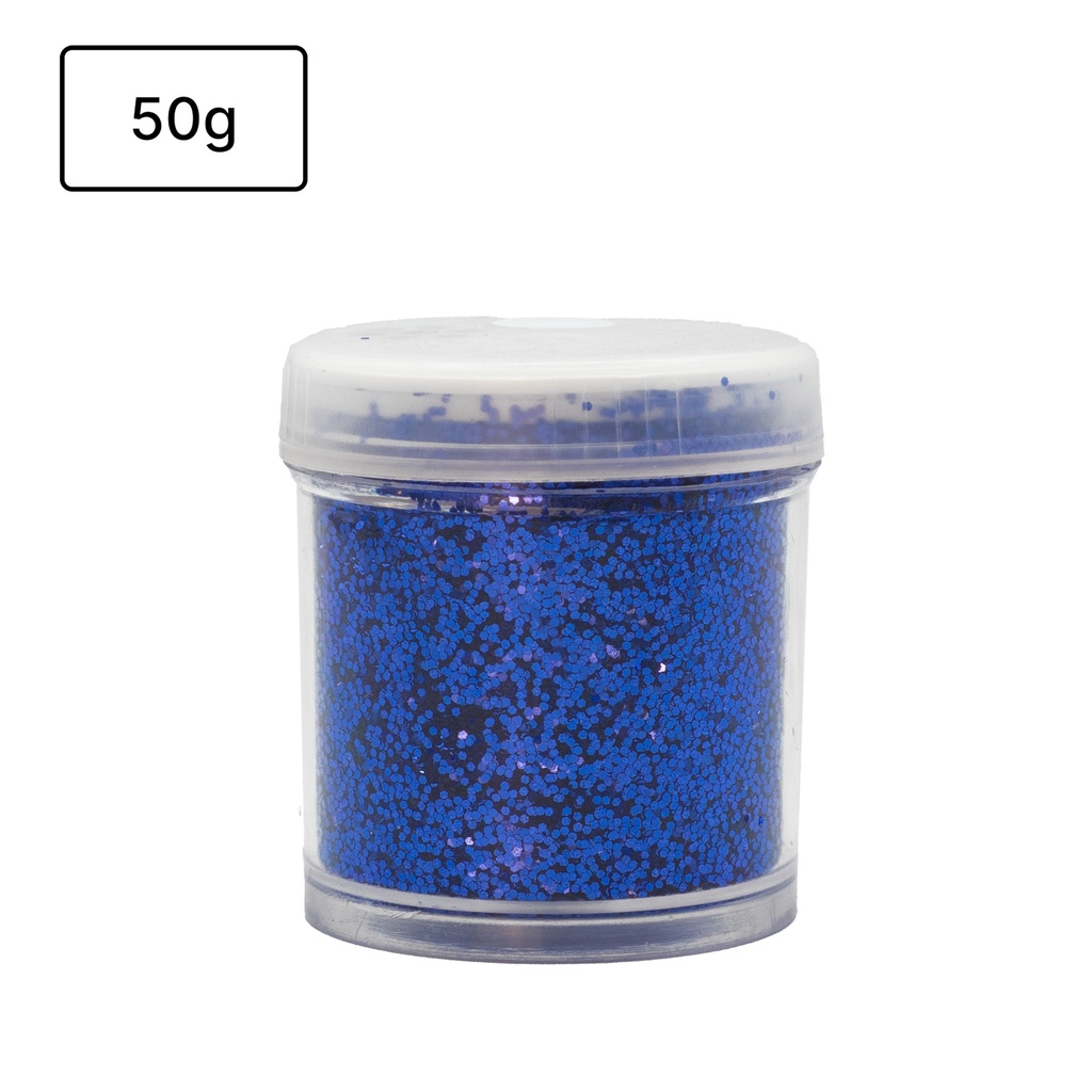 PURPURINA AZUL METALIZADO BRILLANTE BOTE 50G 