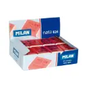 GOMAS MILAN NATA 624 CON BANDA DE CELOFÁN ROSA