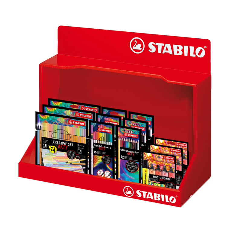 MINI BOUTIQUE STABILO ARTY EXPOSITOR