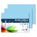 CARTULINAS A3 AZUL CELESTE RAYLU 180G 50 HOJAS