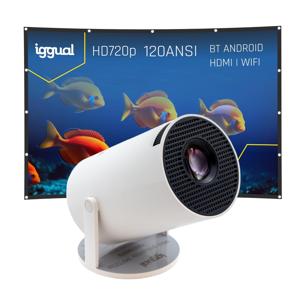 PACK PROYECTOR Y PANTALLA IGGUAL