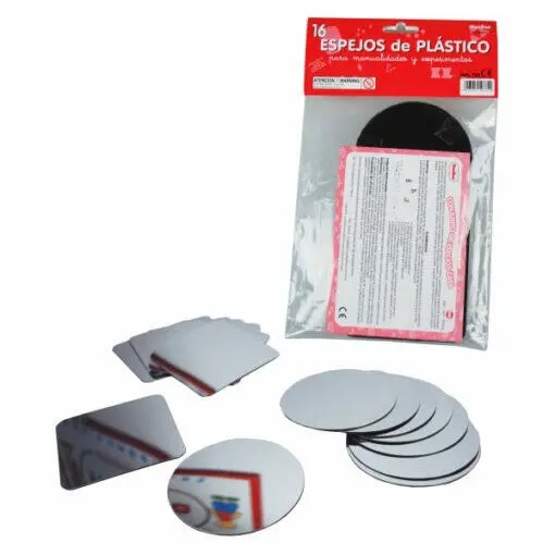 ESPEJOS DE PLÁSTICO CARA PACK 16 UDS HENBEA