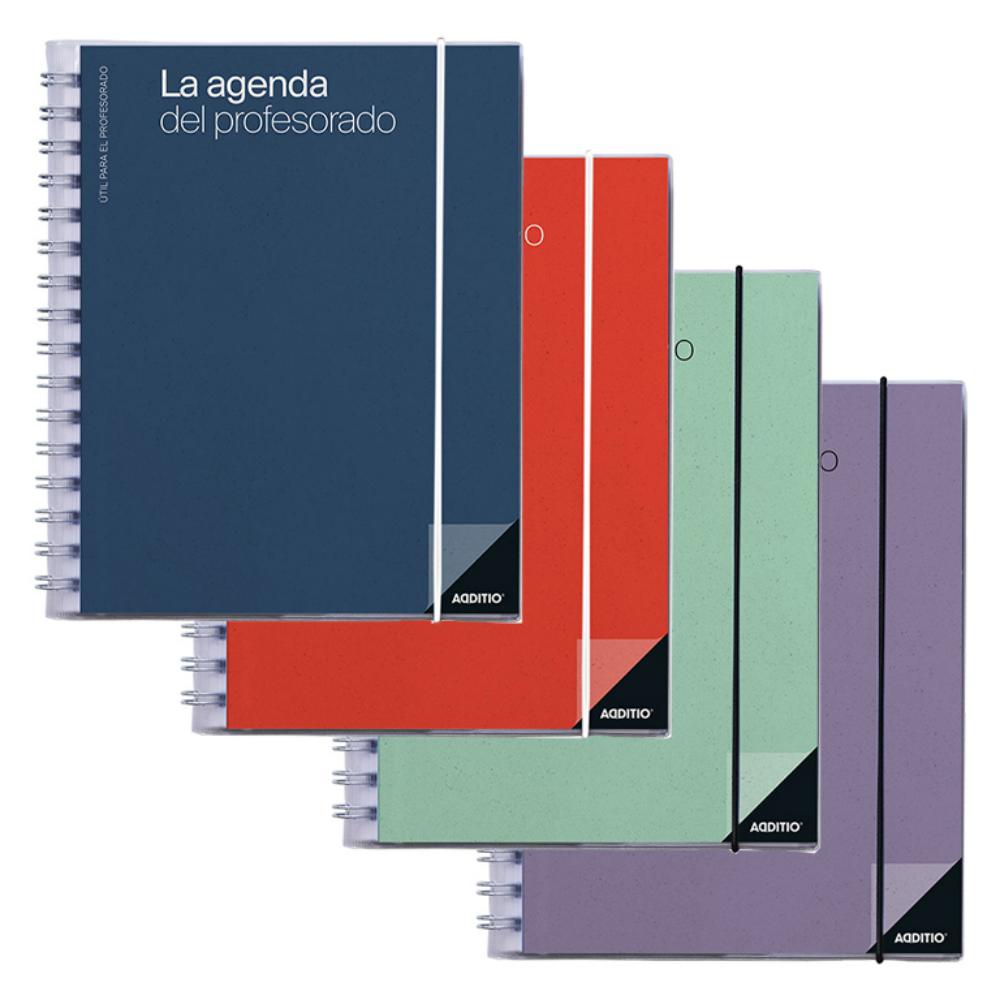 AGENDA DEL PROFESORADO ADDITIO SEMANA VISTA CON EVALUACIÓN CASTELLANO