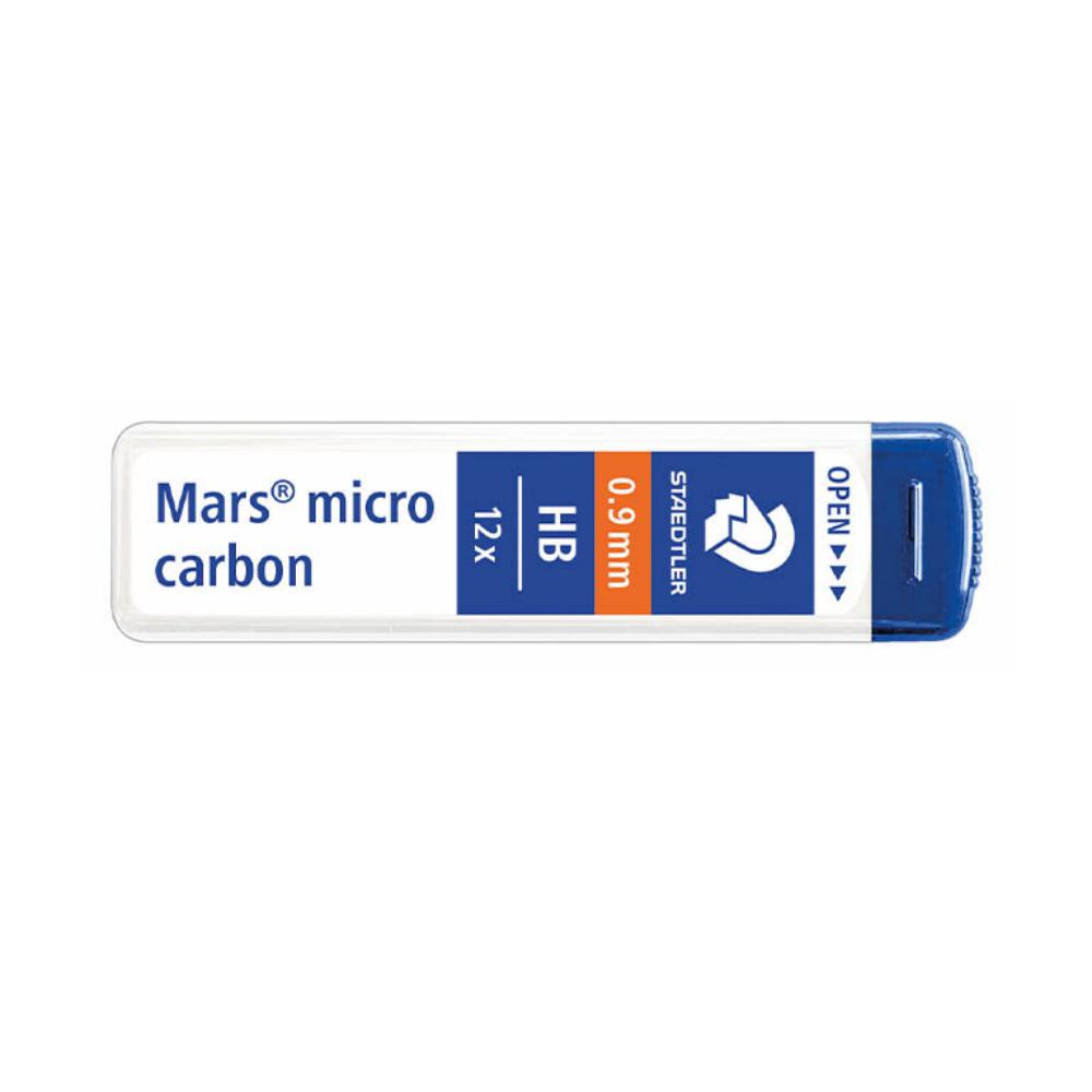MINAS MARS MICRO CARBON 0,9MM HB TUBO 12 UDS STAEDTLER