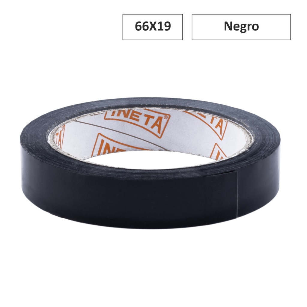 CINTA ADHESIVA 66X19 NEGRO