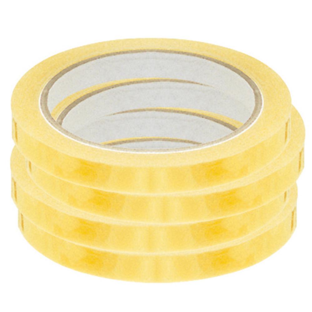 CINTA ADHESIVA TRANSPARENTE RAYLU 12MM×66M 