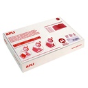 FORRO DE LIBROS CON SOLAPA AJUSTABLE PVC 290MM 100UDS