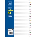 SEPARADOR ALFABÉTICO A4 PLÁSTICO ESSELTE 47140 (A–Z)