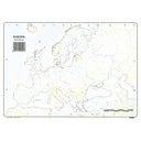 MAPAS DE EUROPA POLITICO BLOC 50 HOJAS