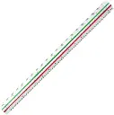 ESCALÍMETRO RAYLU ESCALA B 30CM