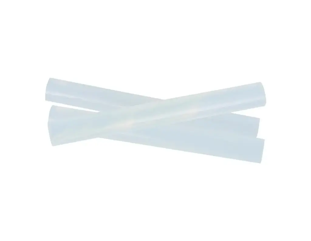BARRAS DE SILICONA 1,1×10CM TRANSPARENTES PACK 6 UDS
