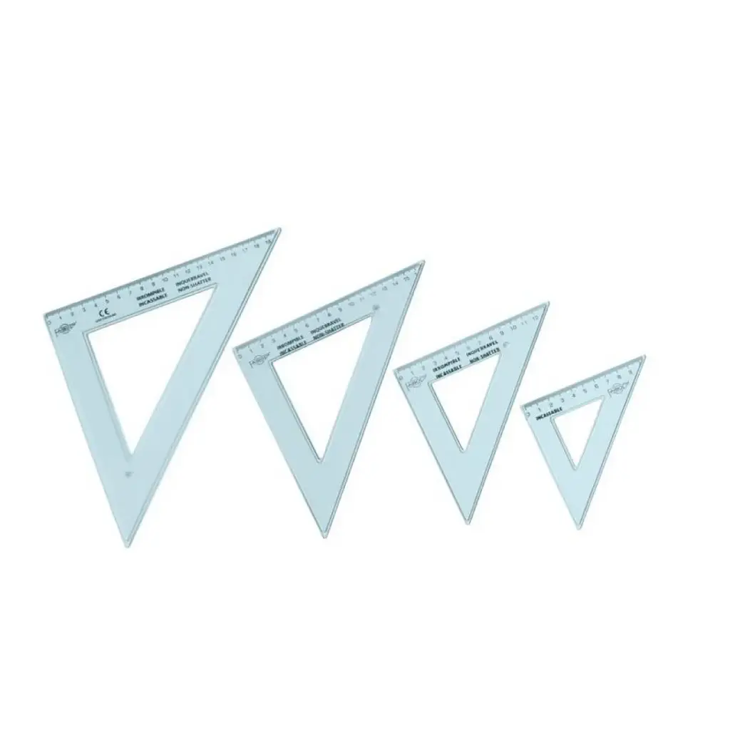 ESCUADRA IRROMPIBLE 30CM FAIBO