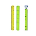 REGLA FLEXIBLE PVC 30CM COLORES SURTIDOS