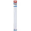 REGLA GEOMÉTRICA MAPED 40CM TRANSPARENTE