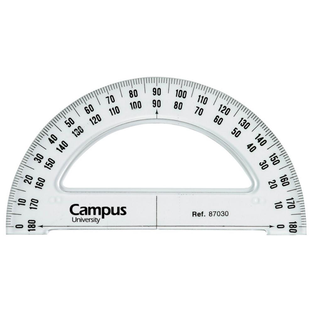 SEMICÍRCULO DE PLÁSTICO SAFTA 15 CM
