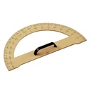 SEMICÍRCULO PARA ENCERADO FAIBO PLÁSTICO IMITACIÓN MADERA 34 CM
