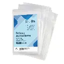 BOLSAS AUTOCIERRE RAYLU  8 × 12 CM TRANSPARENTES PACK 100 UDS