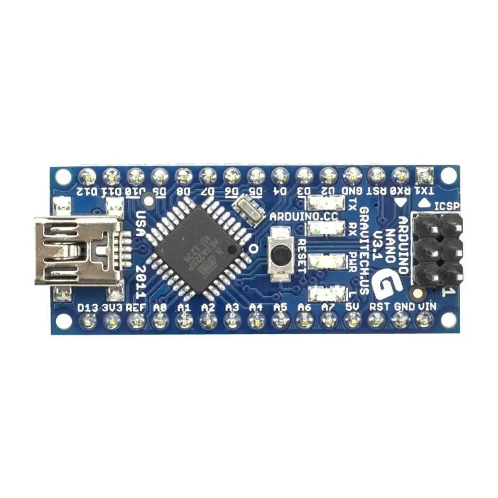 ARDUINO NANO COMPATIBLE CON PUERTO USB (SOLDADO)