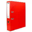 ARCHIVADOR RADO RAYLU A4 LOMO ANCHO 75MM FORRADO INTERIOR PP ROJO
