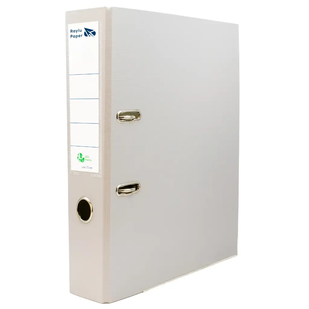 ARCHIVADOR RADO RAYLU A4 LOMO ANCHO 75MM GRIS