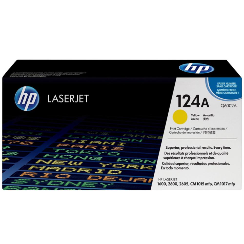 TONER HP 124A Q6002A AMARILLO