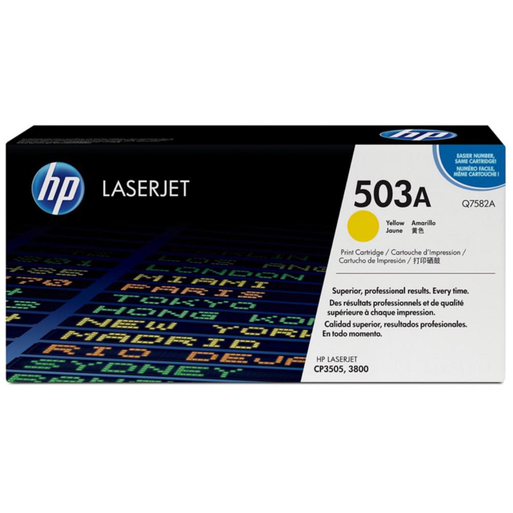 TONER HP 503A Q7582A AMARILLO