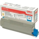 TONER OKI 43381907 CYAN