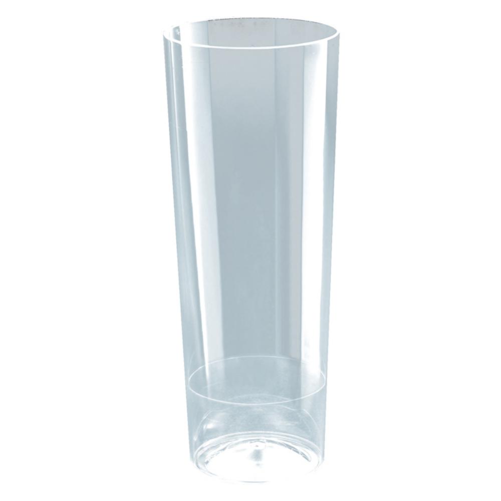 VASO TUBO TRANSPARENTE 300CC