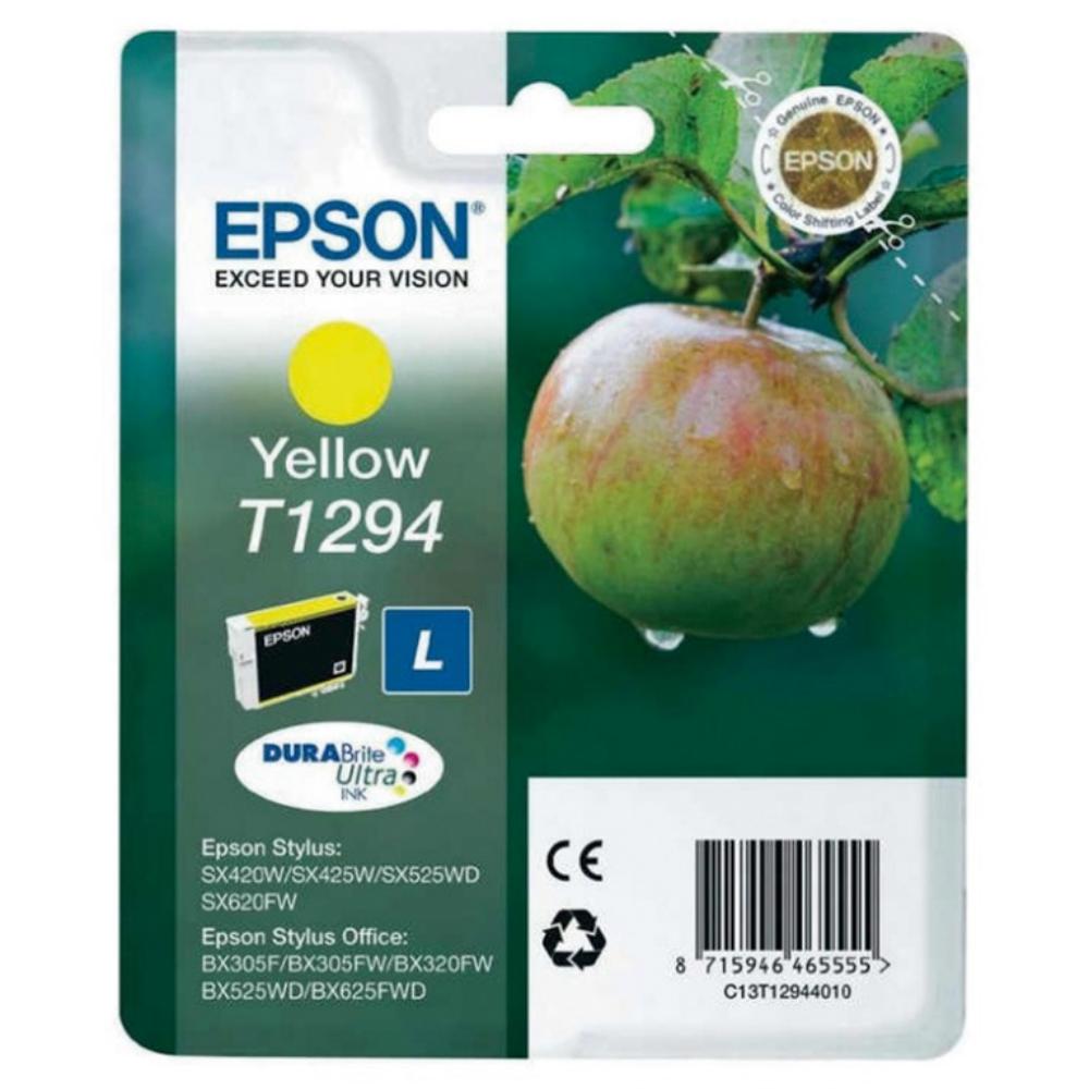 EPSON CARTUCHO AMARILLO STYLUS SX420W/425W/ OFFICE BX305F/320FW