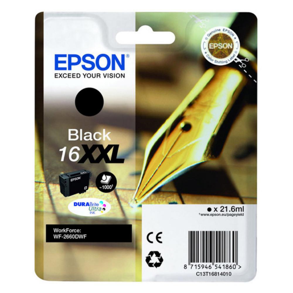 EPSON CARTUCHO NEGRO 16XXL WORKFORCE 2660DWF