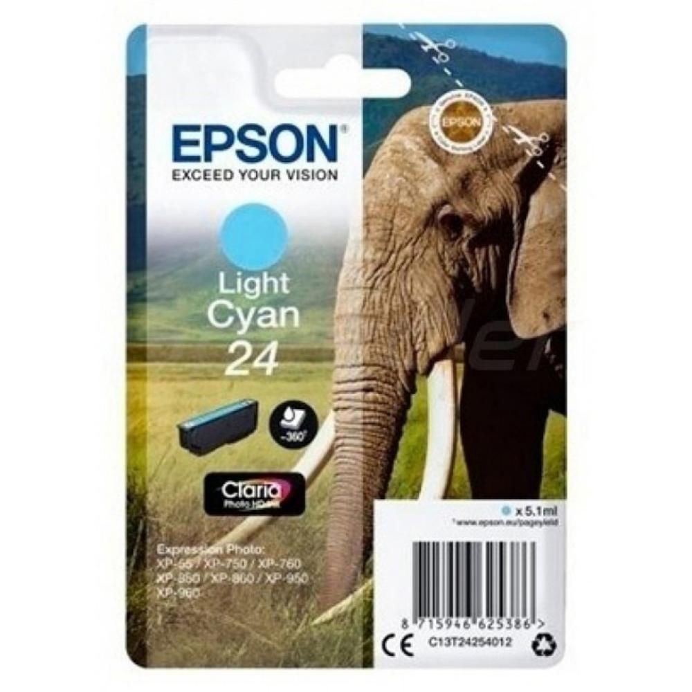 EPSON CLARIA PHOTO HD INK CARTUCHO CIAN CLARO 24