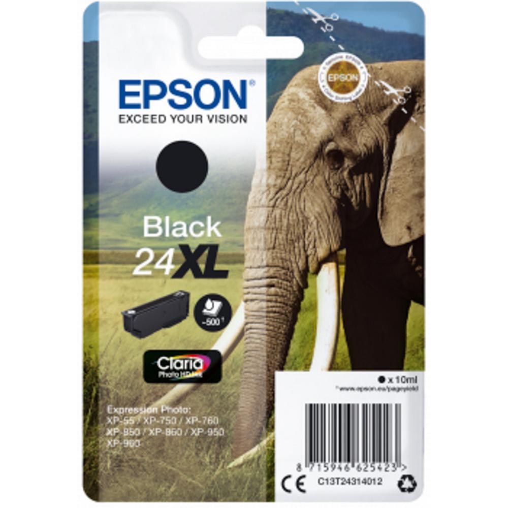 EPSON CLARIA PHOTO HD INK CARTUCHO NEGRO 24XL EXPRESSION PHOTO XP-760/950